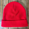 Chrome Hearts White Spell Logo Red Beanie