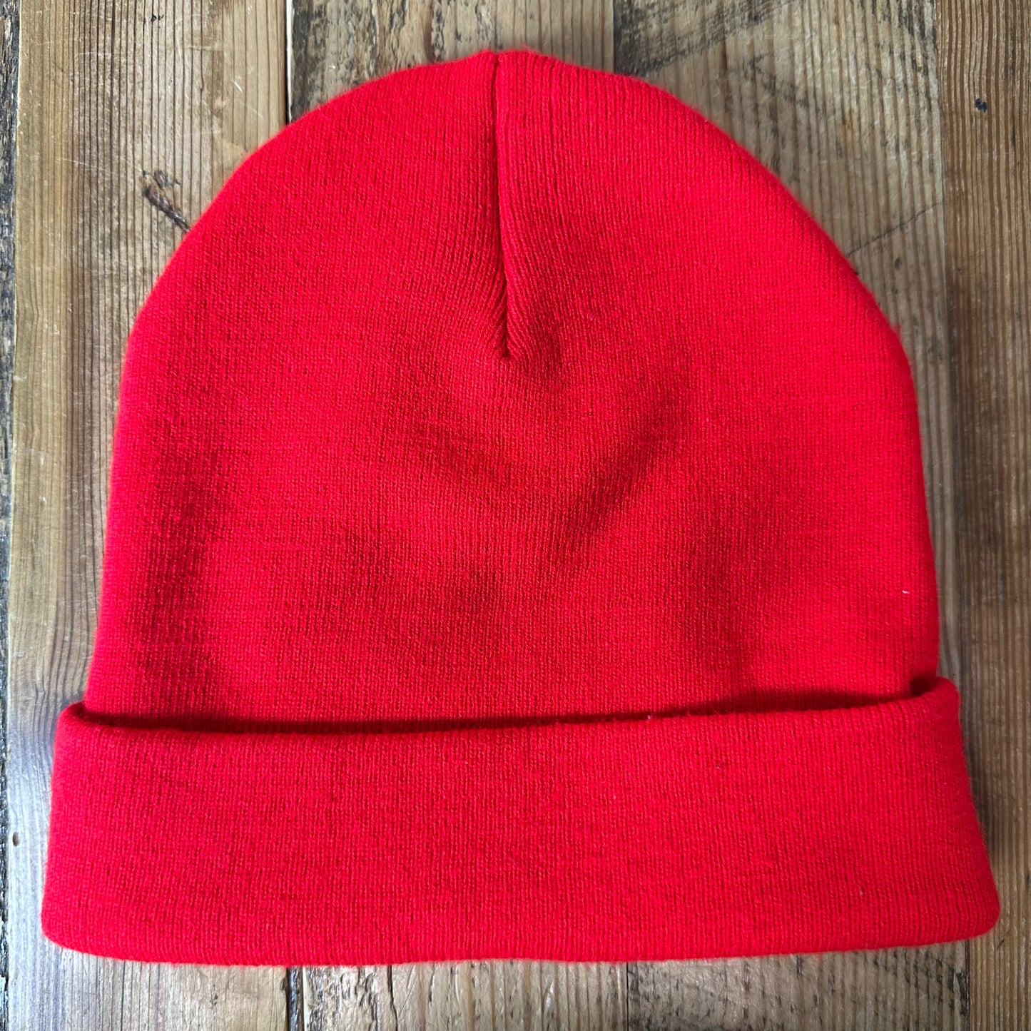 Chrome Hearts White Spell Logo Red Beanie