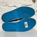 Air Jordan 1 Low Laser Blue Sz 15