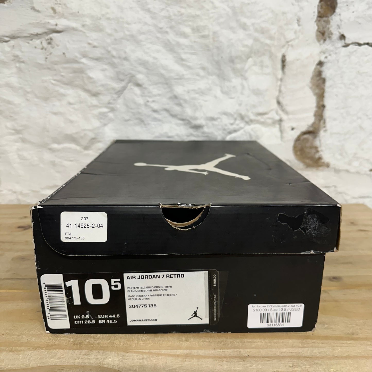 Air Jordan 7 Olympic (2012) Sz 10.5