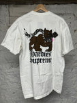 Supreme Hardies Supreme White T-Shirt Sz L
