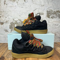Lanvin Curb Multicolor Lace Black Gum Sneaker Sz 9 (42)