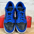 Nike Dunk Low Black Hyper Cobalt Sz 10