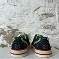 Gucci Tennis 1977 Blue Monogram Sneaker Sz 5 (37)
