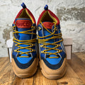 Gucci Flashtrek Red Blue Brown Boot Sz 11