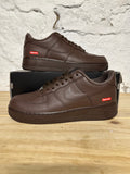 Nike Air Force 1 Low Supreme Baroque Brown Sz 10
