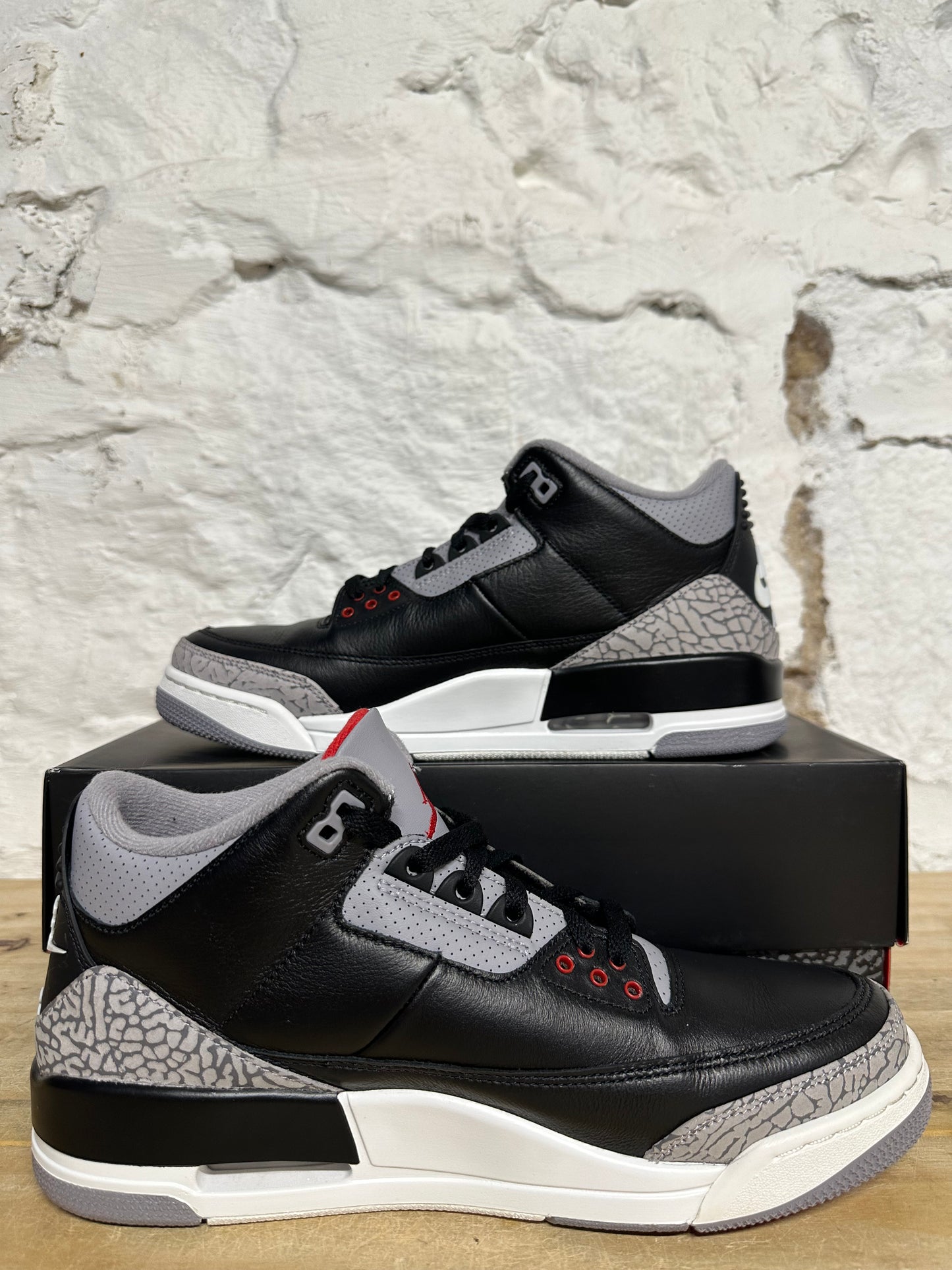 Air Jordan 3 Black Cement Sz 10