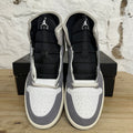 Air Jordan 1 Mid Craft White Cement Grey Black Sz 10 DS