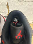 Air Jordan 1 Mid Black Chile Red White Sz 11.5 DS
