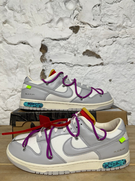 Nike Dunk Low Off-White Lot 45 Sz 12 DS