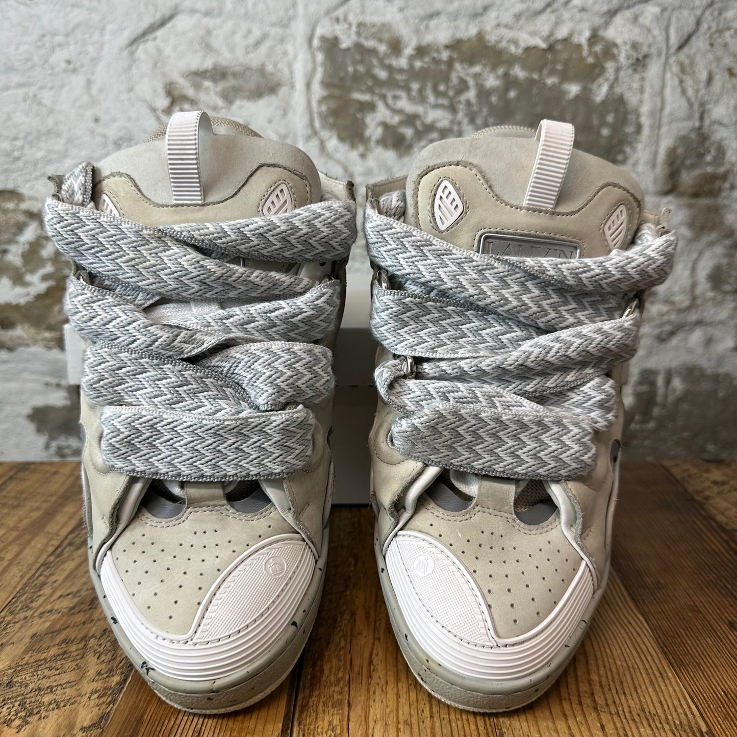 Lanvin Curb Triple Grey Sneaker Sz 11 (44)