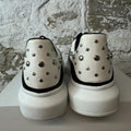 Alexander McQueen Studded Tab Black White Sneaker Sz 14 (47)