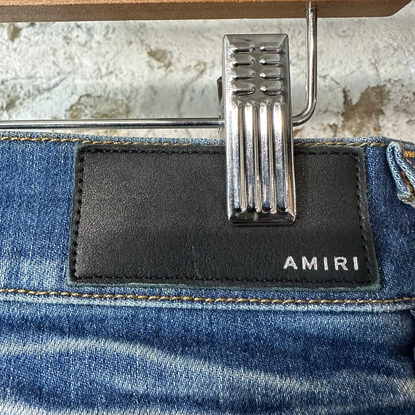 Amiri Plain Honeycomb Denim Jeans Sz 29