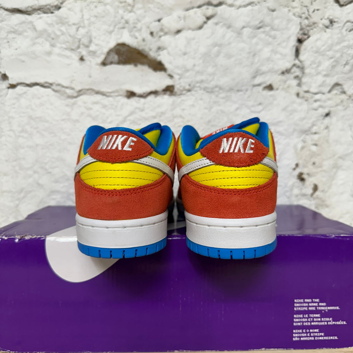 Nike SB Dunk Low Bart Simpson Sz 6