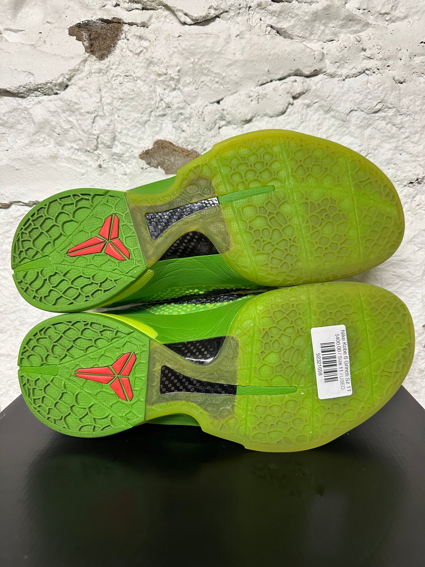 Nike Kobe 6 Grinch Sz 11