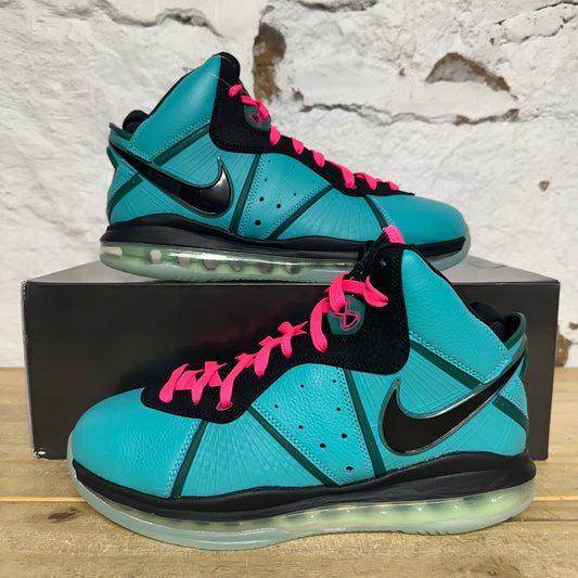 Nike LeBron 8 South Beach Sz 9 DS
