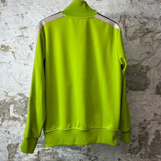 Palm Angels Lime Green Track Jacket Sz L