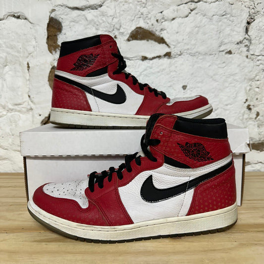 Air Jordan 1 High Spider-Man Across the Spider-Verse Sz 10