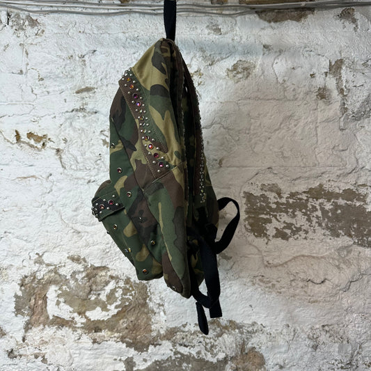 Supreme BB Simon Woodland Camo Denim Backpack