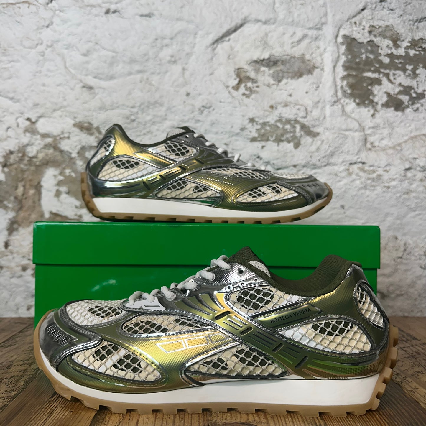 Bottega Veneta Mud Orbit Sneaker Sz 14 (47)