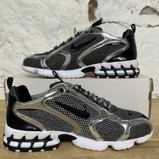 Nike Air ZM Spiridon Stussy Pure Platinum Sz 10.5