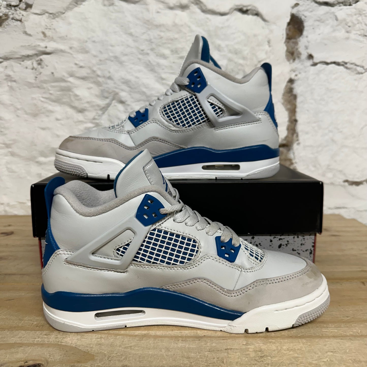 Air Jordan 4 Military Blue Sz 7Y