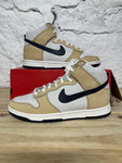 Nike Dunk High Obsidian Sesame Sz 9.5 (11W) DS