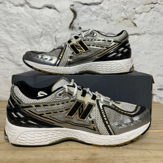 New Balance 1906R White Metallic Gold Sz 13