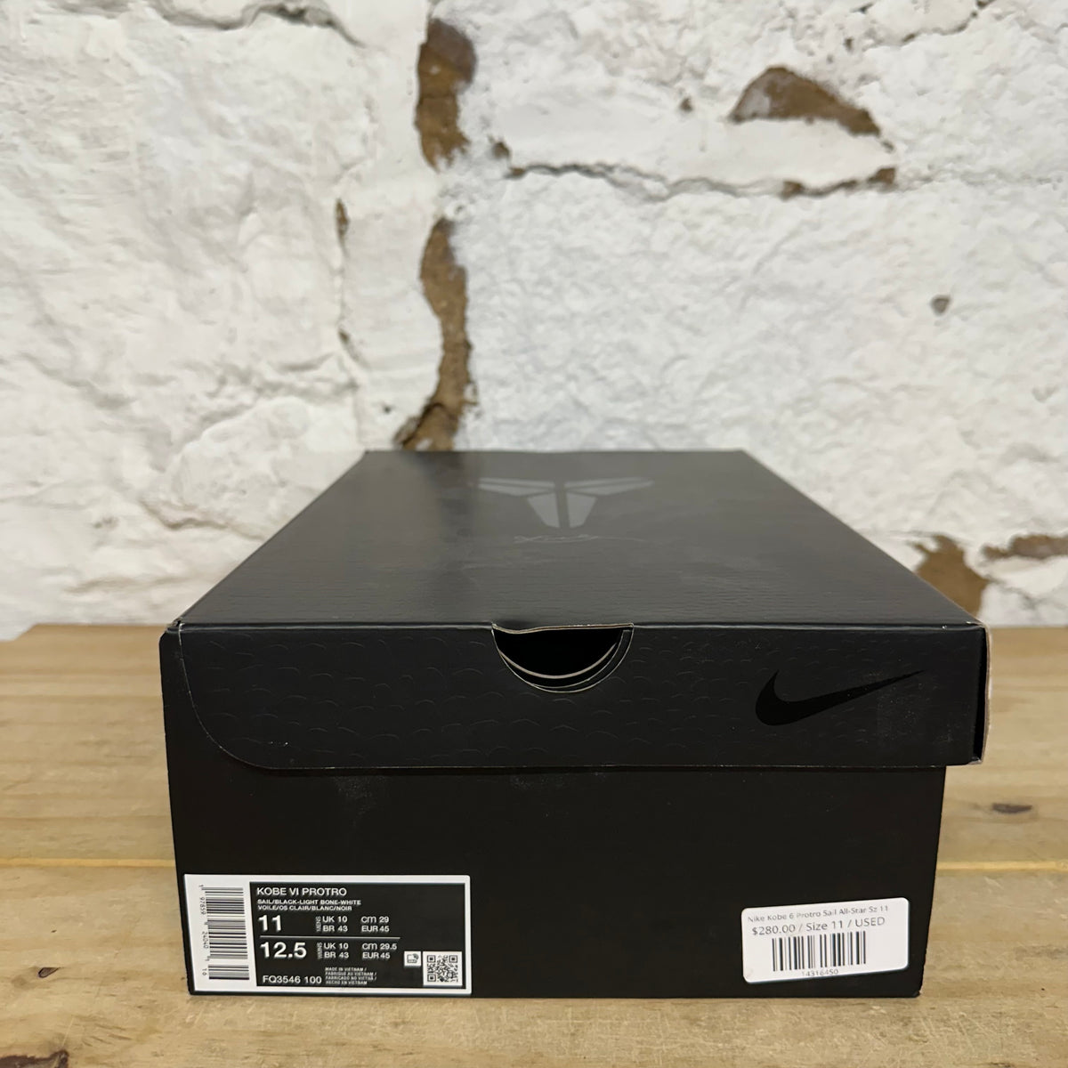 Nike Kobe 6 Protro Sail All-Star Sz 11