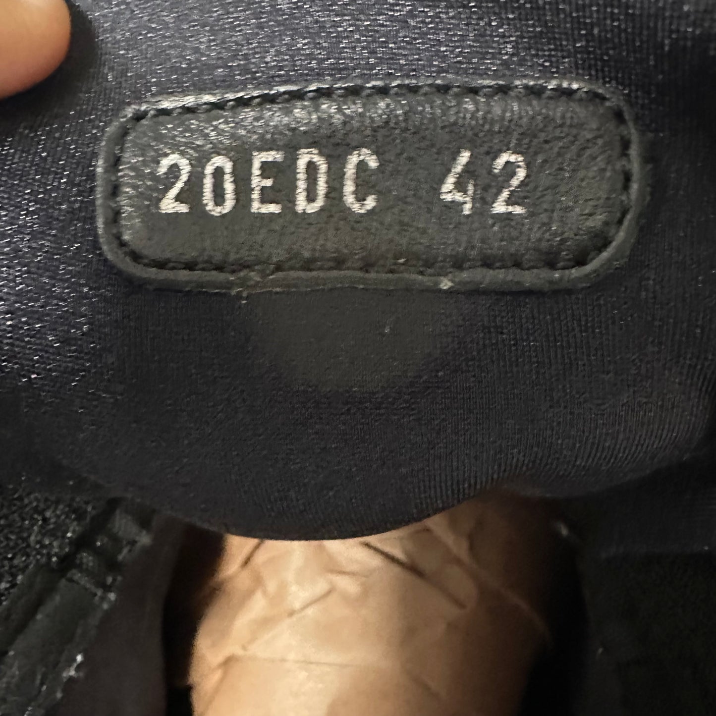 Dior B25 Blue Black White Zipper Sneaker Sz 9 (42)