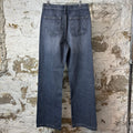 Rick Owens GETH Washed Grey Denim Jeans Sz 30 DS