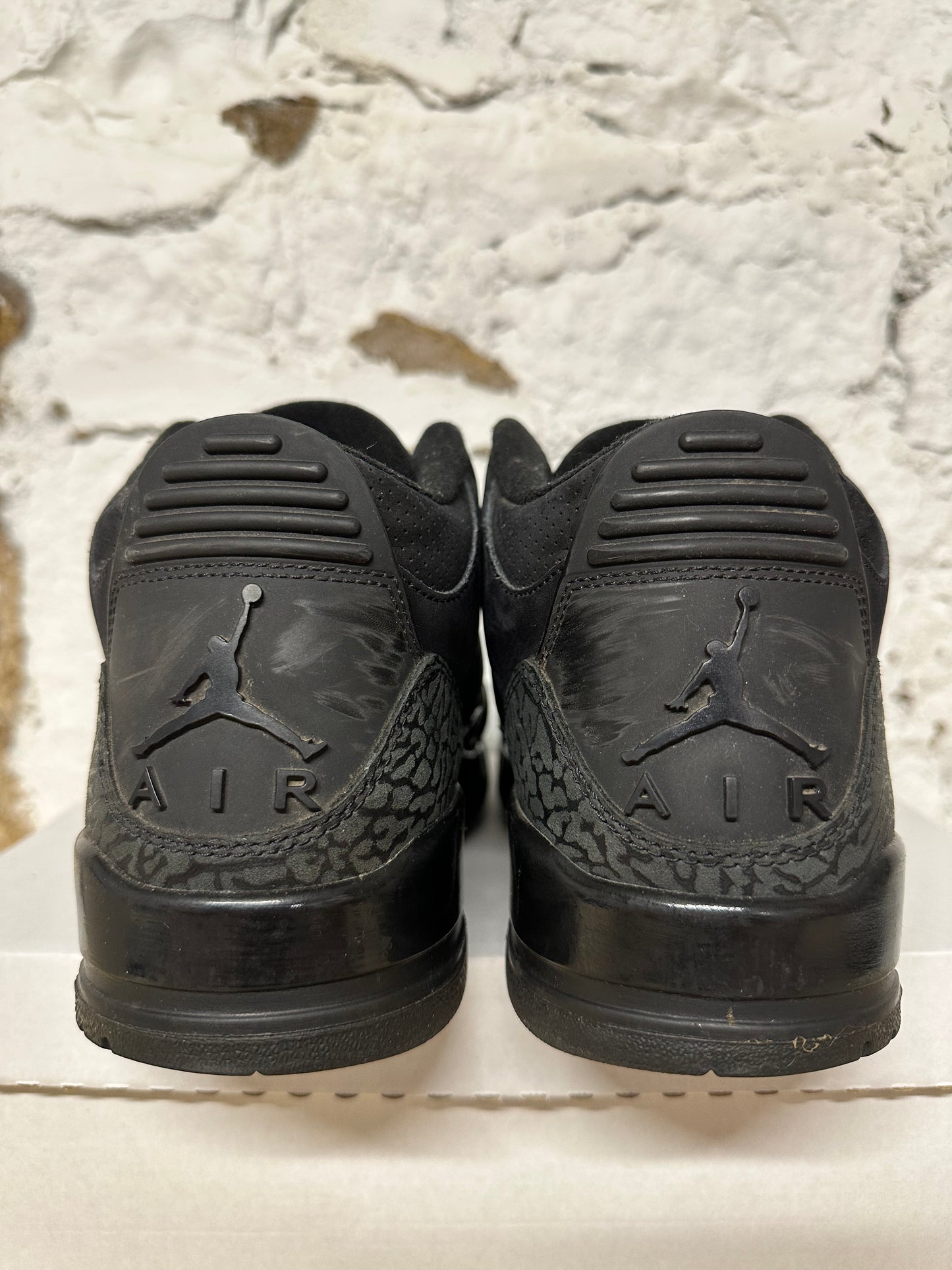 Air Jordan 3 Black Cat Sz 12