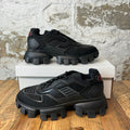 Prada Cloudbust Thunder Triple Black Sneaker Sz 7