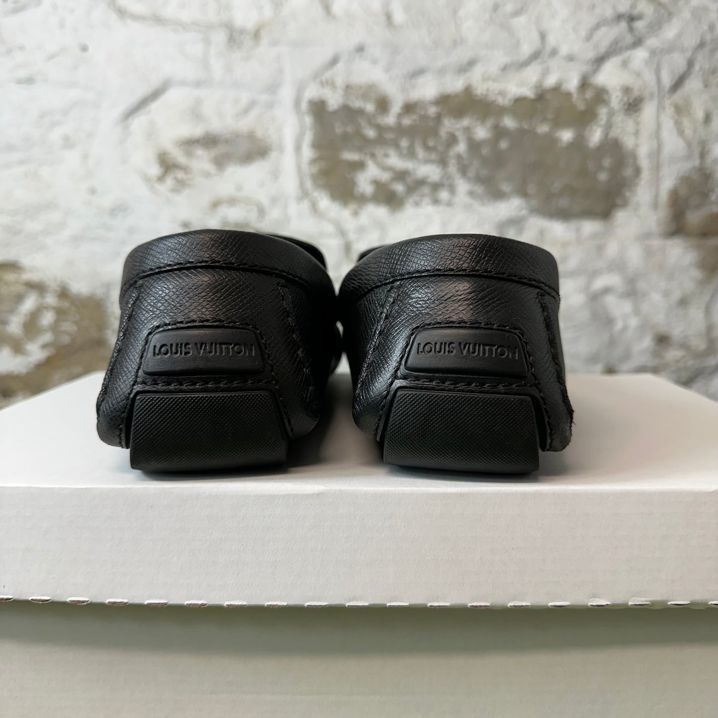 Louis Vuitton Monte Carlo Black Silver Loafer Sz 10 (8.5LV)