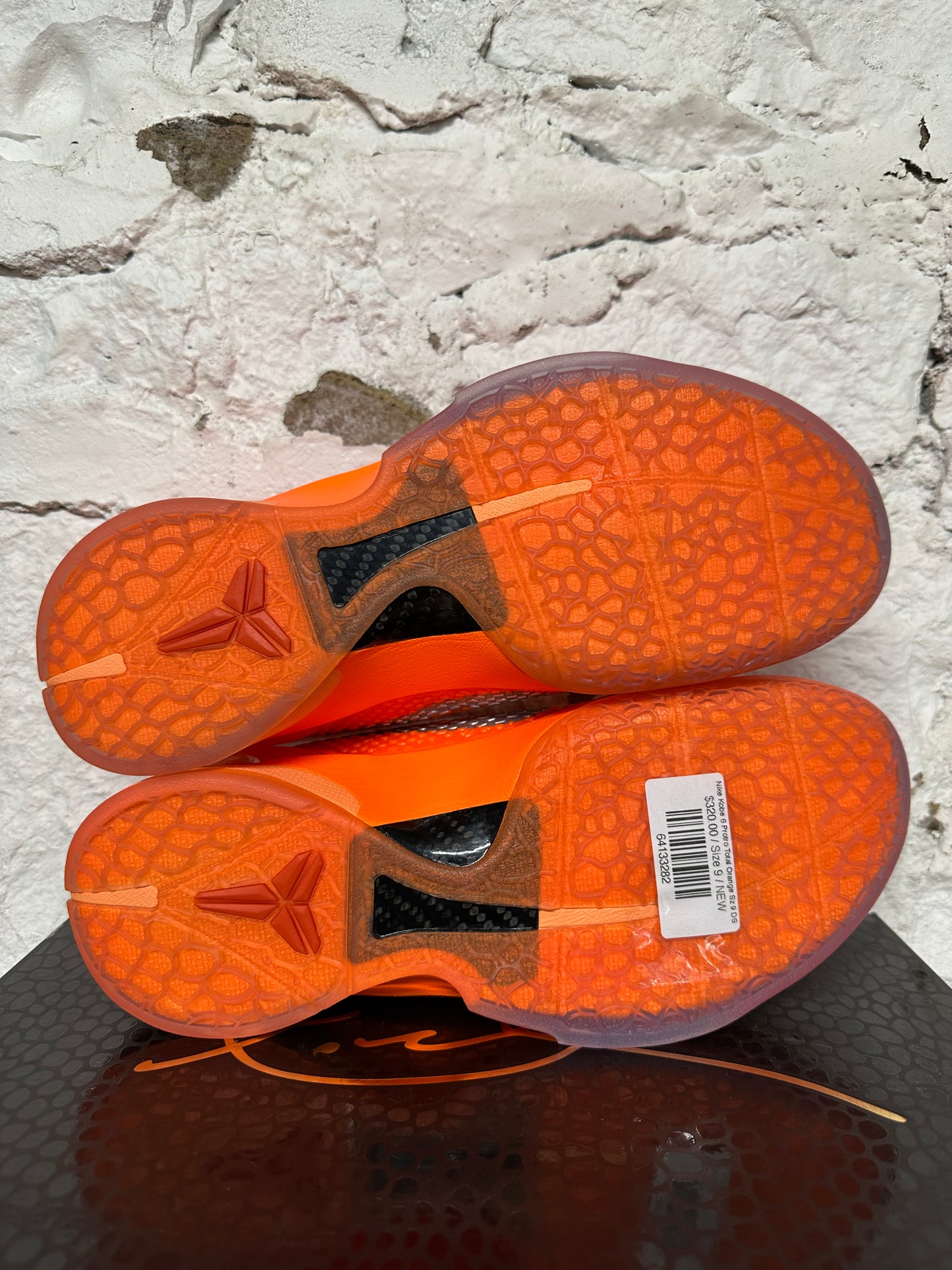 Nike Kobe 6 Protro Total Orange Sz 9 DS
