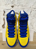 Under Armour Curry 1 Icon Custom Yellow Blue Sz 10 DS