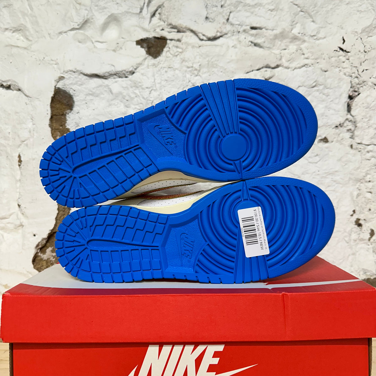 Nike Dunk Low Pop Art Sail Photo Blue Sz 10.5 DS