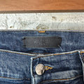 Amiri Knee Hole Dark Blue Denim Jeans Sz 34