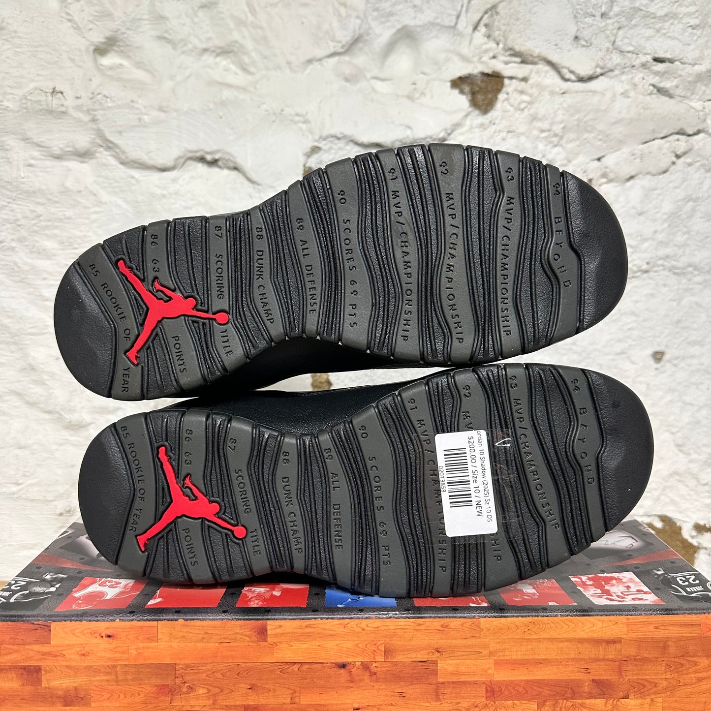Air Jordan 10 Shadow (2025) Sz 10 DS
