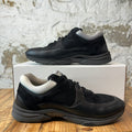 Chanel CC Black White Trainer Sneaker Sz 8.5 (41.5)
