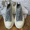 Alexander Mcqueen Low Glitter White Tread Boot Sz 5 (37) No Box