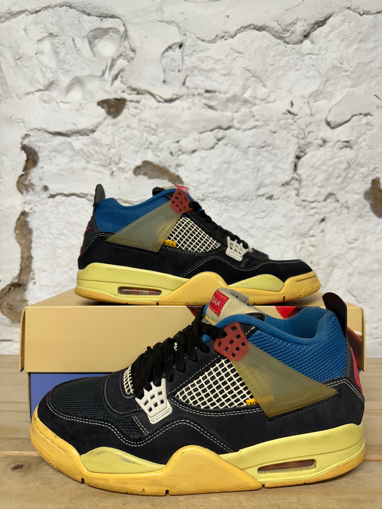 Air Jordan 4 Union Off Noir Sz 9