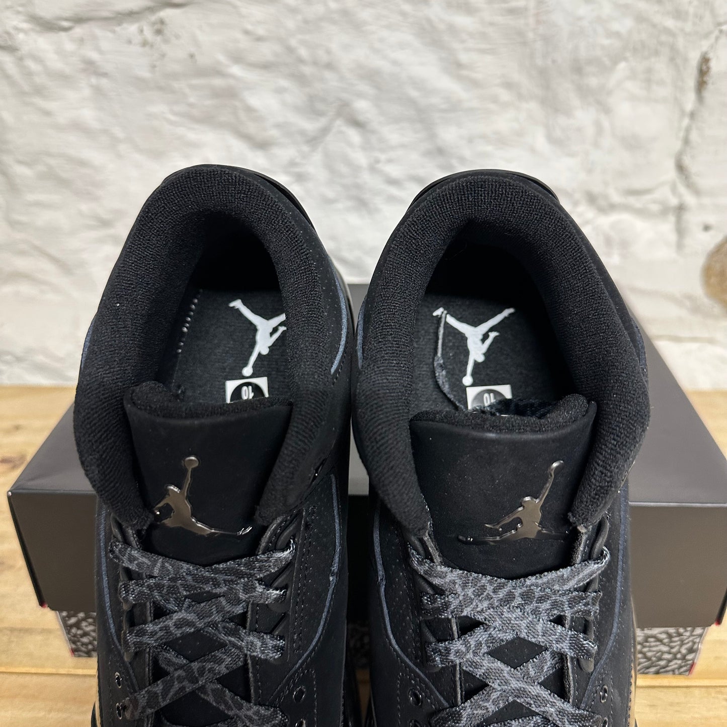 Air Jordan 3 Black Cat Sz 10 DS