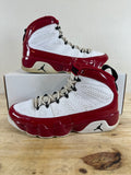 Air Jordan 9 White Gym Red Sz 9