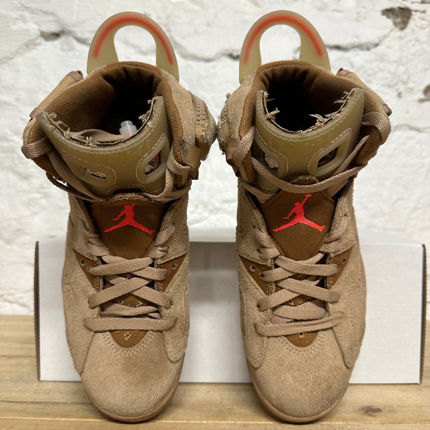Air Jordan 6 Travis Scott British Khaki Sz 6.5