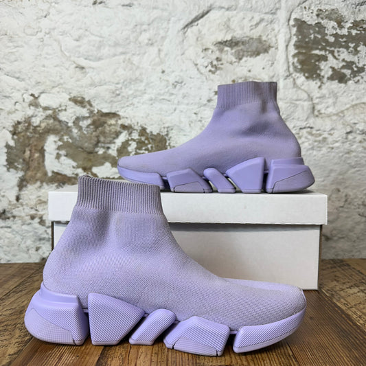 Balenciaga Sock Runner Lavender Sneaker Sz 6 (38)