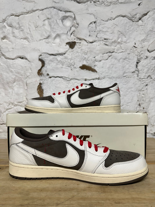 Air Jordan 1 Low Travis Scott Reverse Mocha Sz 13