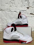 Air Jordan 5 Fire Red Black Tongue (2025) Sz 10.5
