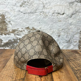 Gucci Waxed Canvas Cherry Hat L