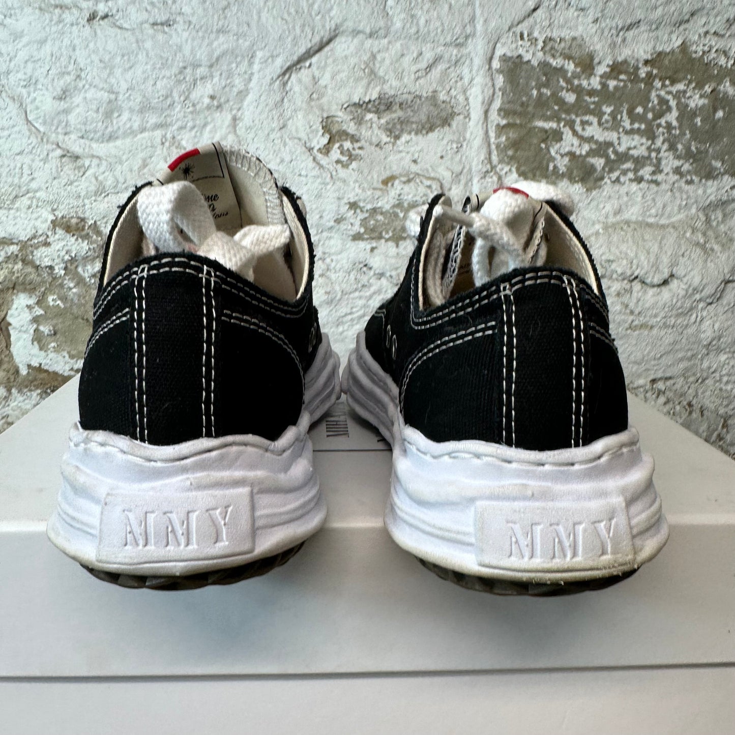 Maison Mihara Black White Hank Sneaker Sz 6.5 (39)